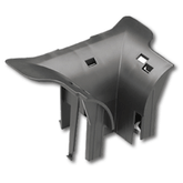 Panduit® FRLPR42BL Low Profile Reducer 4x4 to 2x2 for Vertical Tee